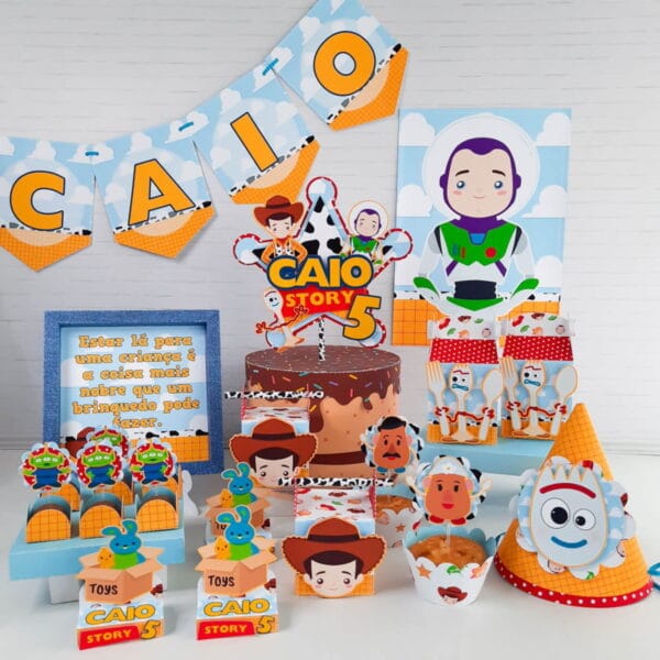 kit festa so um bolinho toy store arquivo digital festa infantil