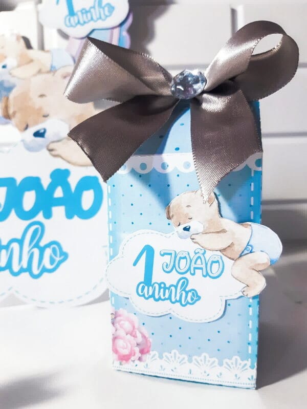 Kit Festa Só um bolinho Ursinho - Arquivo Digital - Imagem 2