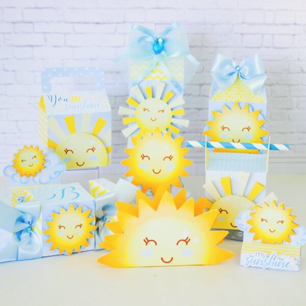 kit festa sunshine menino arquivo digital kit festa sunshine menino