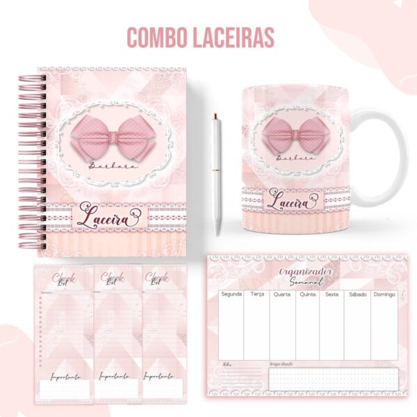kit laceira arquivo digital check list laceira