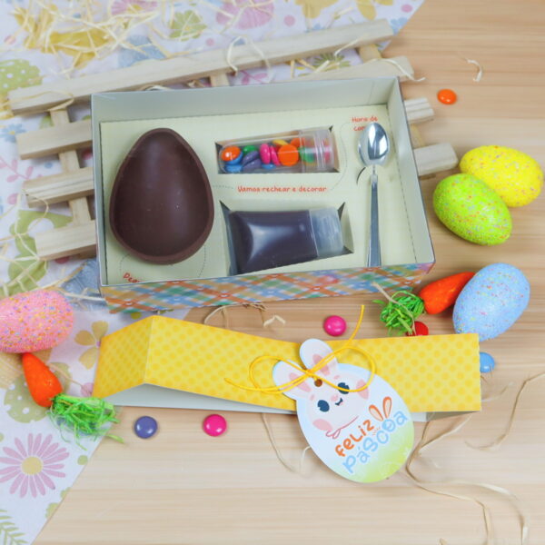 Kit Mini Confeiteiros Páscoa Coelhinhos - Arquivo Digital