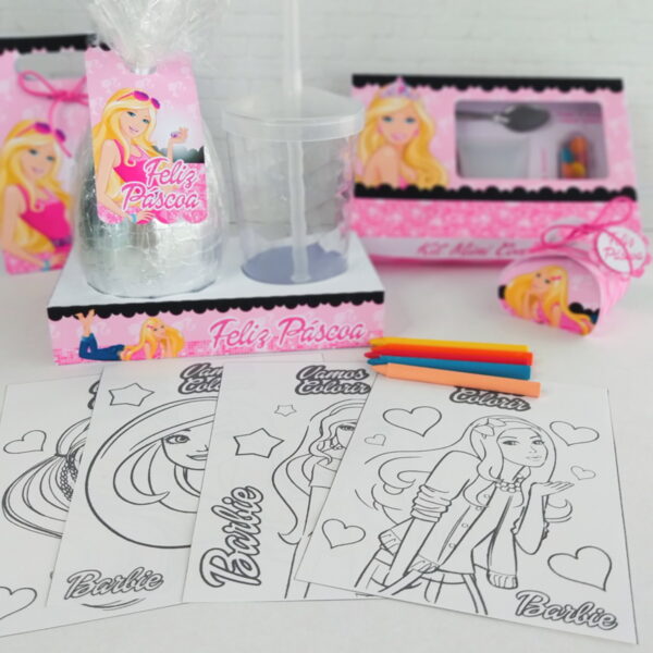 Kit Páscoa Barbie - Arquivo Digital - Imagem 5