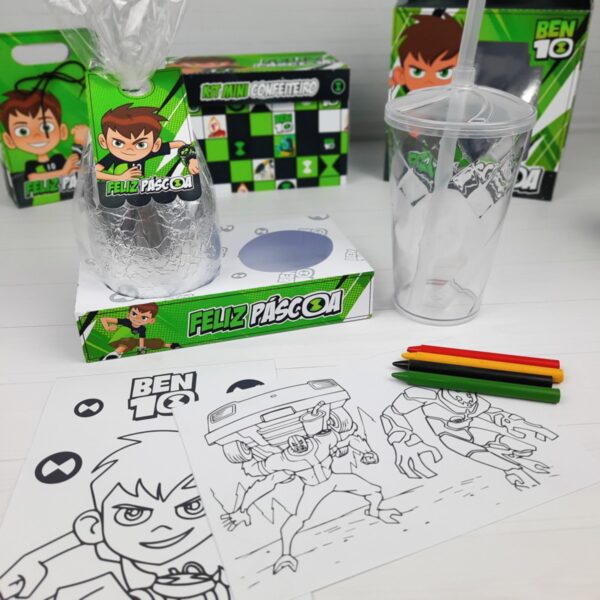 Kit Páscoa Ben 10 - Arquivo Digital - Imagem 4
