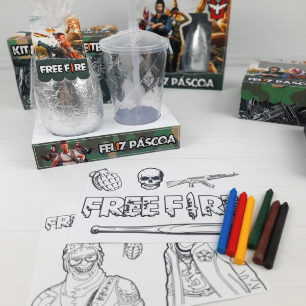 Kit Páscoa Free Fire - Arquivo Digital - Imagem 3