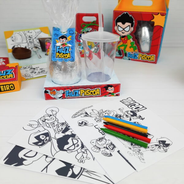 Kit Páscoa Jovens Titans - Arquivo Digital - Imagem 2