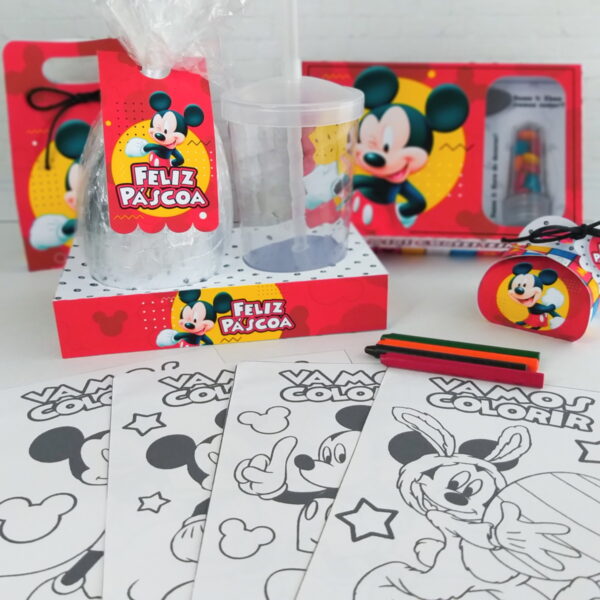 Kit Páscoa Mickey - Arquivo Digital - Imagem 3