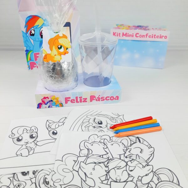 Kit Páscoa My Little Poney - Arquivo Digital - Imagem 3