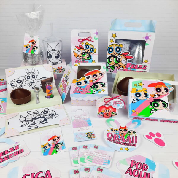 kit pascoa super poderosas arquivo digital kit pascoa