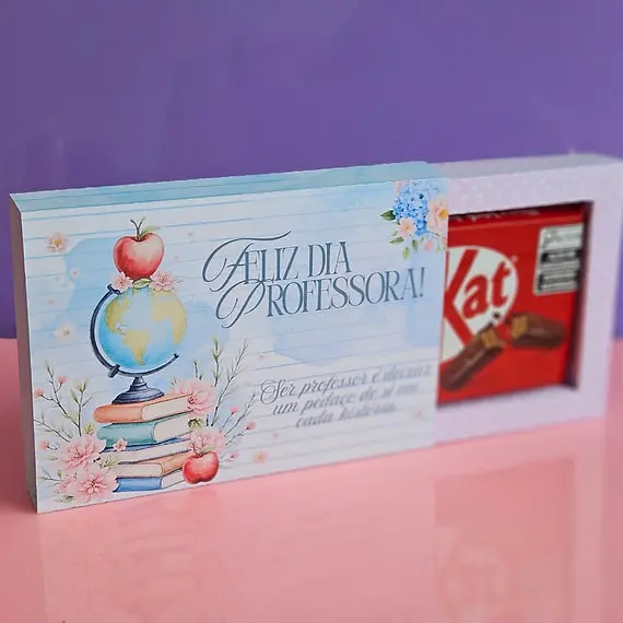Kit Personalizado  Caixa KitKat Dia das Professoras