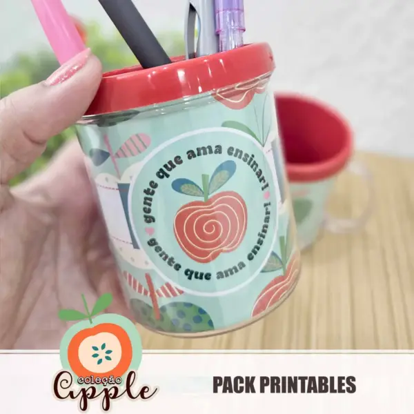 Kit Professores Polly Arquivo Digital para Scrapbooking