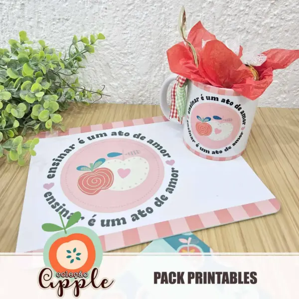 Kit Professores Polly Arquivo Digital para Scrapbooking