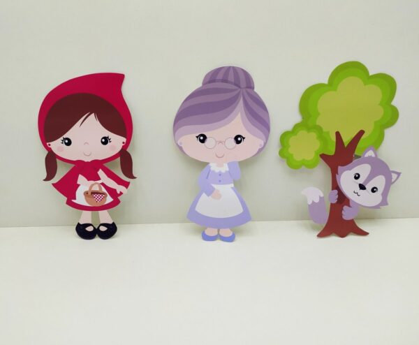 Kit Só um bolinho Chapeuzinho Vermelho - Arquivo Digital - Imagem 3