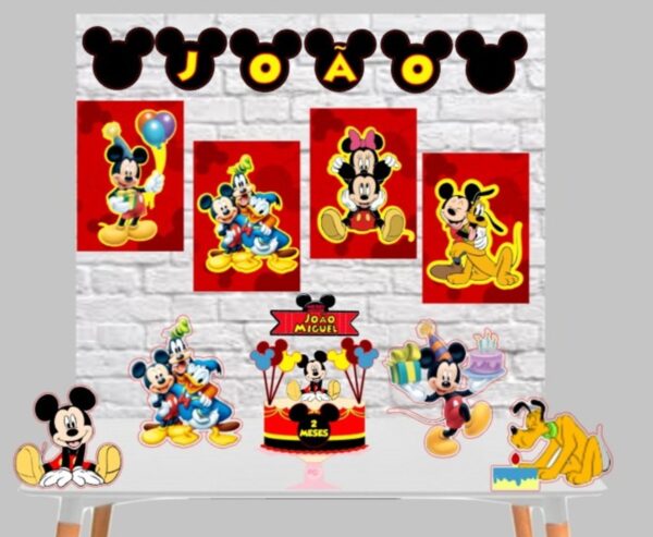 kit so um bolinho mickey arquivo digital festas e comemoracoes 1