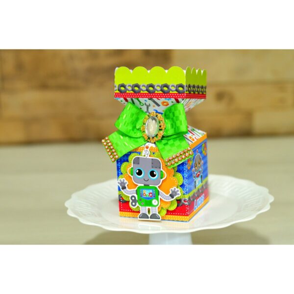 Kit Só um bolinho Robozinho - Arquivo Digital - Imagem 3