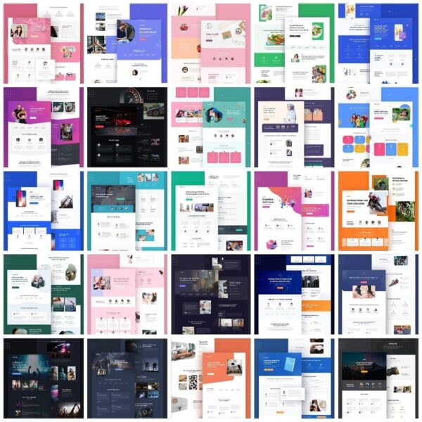 Landing Pages Elementor +150 Páginas De Vendas Wordpress