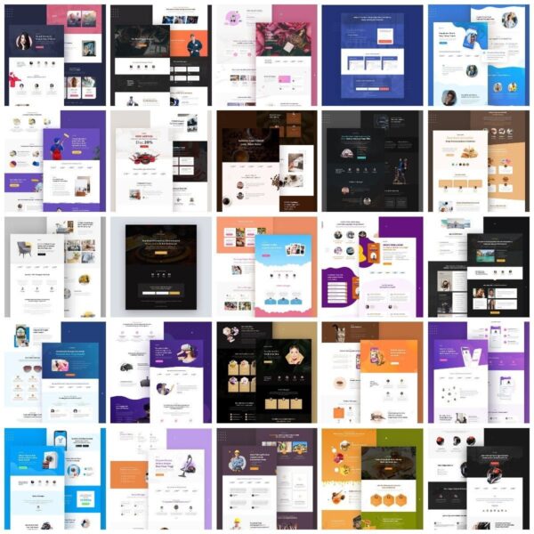 Landing Pages Elementor +150 Páginas De Vendas Wordpress