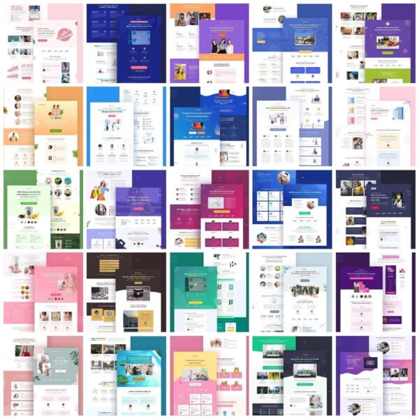 Landing Pages Elementor +150 Páginas De Vendas Wordpress