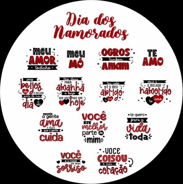 lettering dia dos namorados arquivo digital amor
