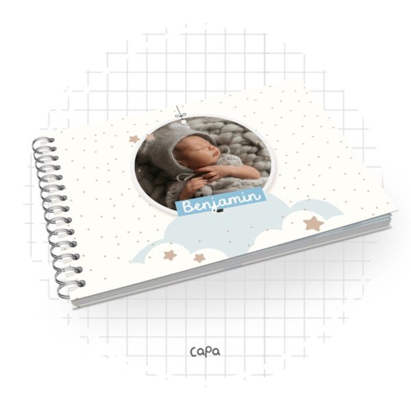 livro de assinaturas foto menino arquivo digital personalizacao