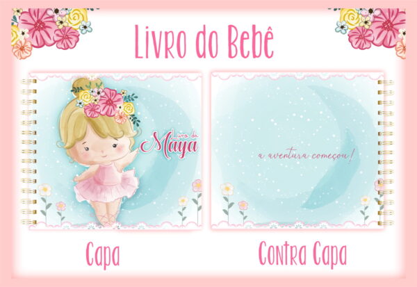livro do bebe bailarina ii arquivo digital registros