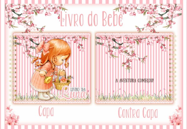 livro do bebe bonecas arquivo digital papelaria