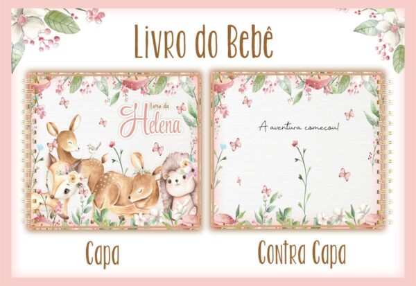 livro do bebe bosque encantado arquivo digital recordar