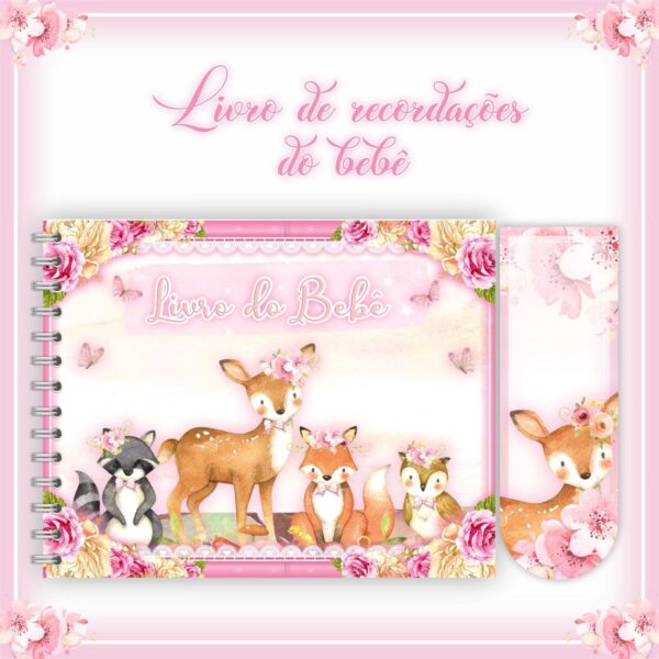 livro do bebe bosque menina arquivo digital bosque menina 1