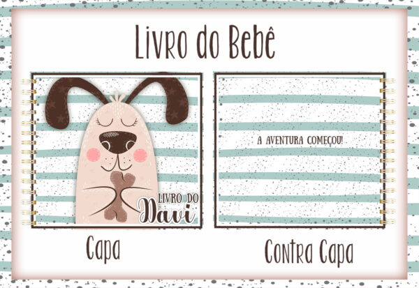 livro do bebe cachorinho arquivo digital arquivo digital