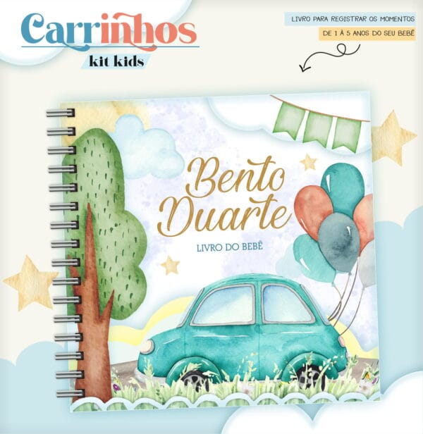 livro do bebe carrinhos arquivo digital fotos e mensagens