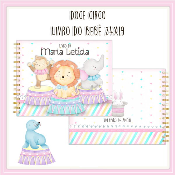 livro do bebe circo menina i arquivo digital livro do bebe