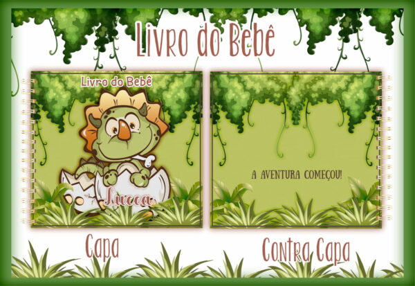livro do bebe dino baby arquivo digital livro do bebe dino baby