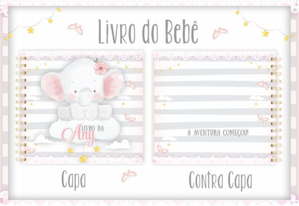 livro do bebe elefantinha baby arquivo digital papelaria digital