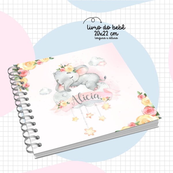 livro do bebe elefantinha menina arquivo digital elefantinha menina