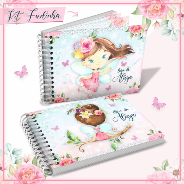 Livro Do Bebê Fadinha Menina - Arquivo Digital - Imagem 2