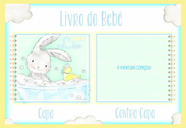 livro do bebe hora do banho arquivo digital registros