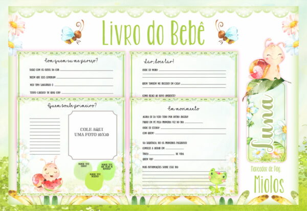 Livro do Bebê Jardim I - Arquivo Digital - Imagem 2