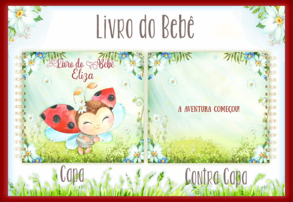 livro do bebe joaninha arquivo digital nascimento
