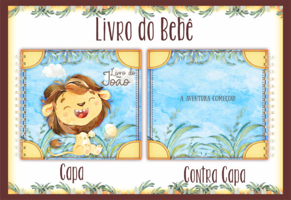 livro do bebe leao i arquivo digital mensagem