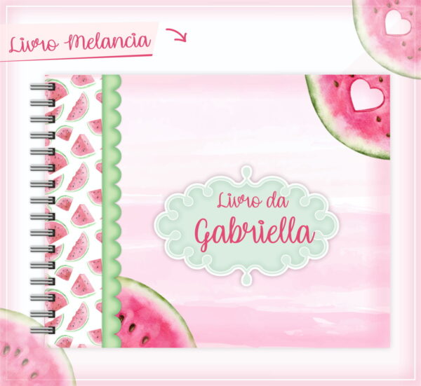 livro do bebe melancia arquivo digital baby