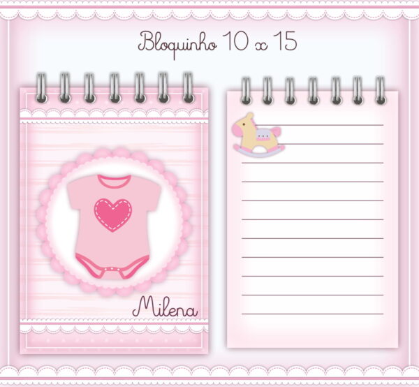 Livro do Bebê Menina - Arquivo Digital - Imagem 2