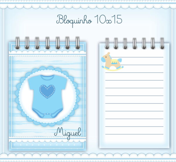 Livro do Bebê Azul Menino - Arquivo Digital - Imagem 2