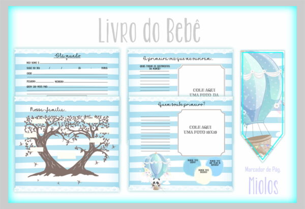 Livro do Bebê Panda Baloeiro - Arquivo Digital - Imagem 2