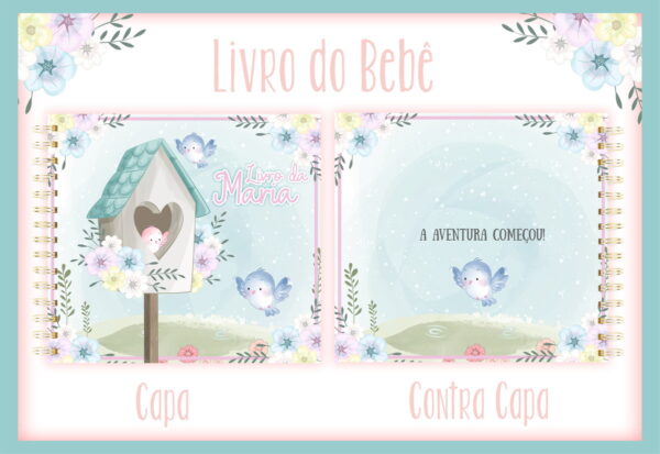 Livro do Bebê Passarinhos I - Arquivo Digital - Imagem 2