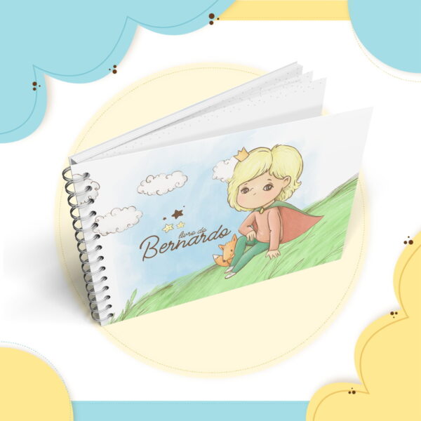livro do bebe pequeno principe arquivo digital anotacoes sobre bebe