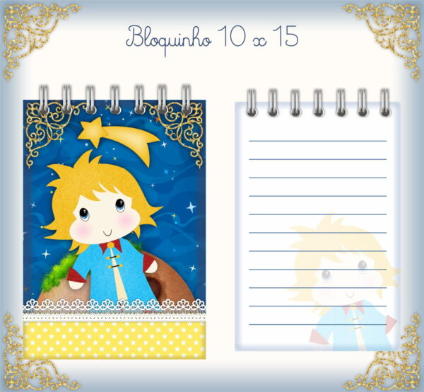 Livro do Bebê Pequeno Príncipe Completo - Arquivo Digital - Imagem 4