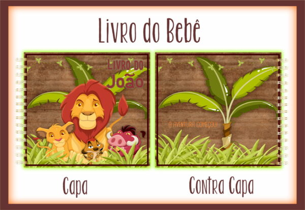 livro do bebe rei leao arquivo digital miolo digital