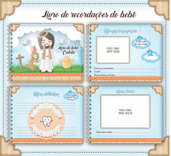 Livro do Bebê Religioso - Arquivo Digital - Imagem 4