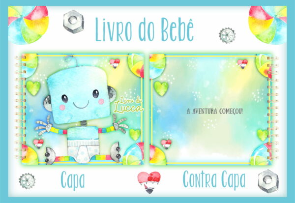 Livro do Bebê Robozinho - Arquivo Digital - Imagem 2