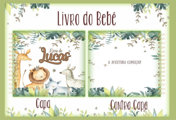livro do bebe safari ii arquivo digital maternidade