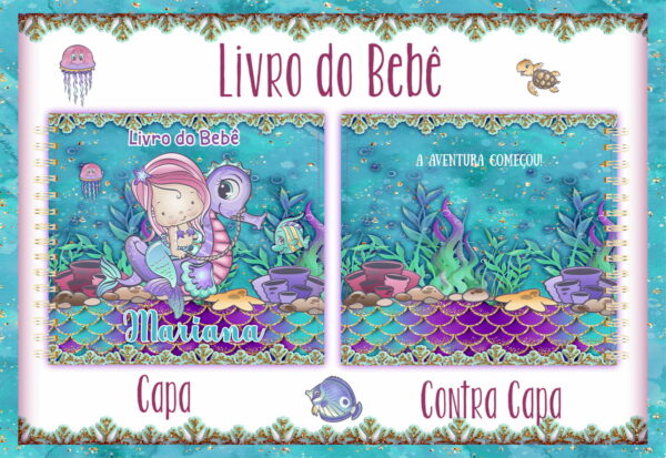 livro do bebe sereia arquivo digital arquivo digital